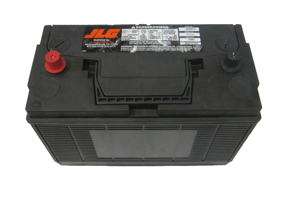 JLG Battery 12 V Starter 950Cca 0400075 replacement part image