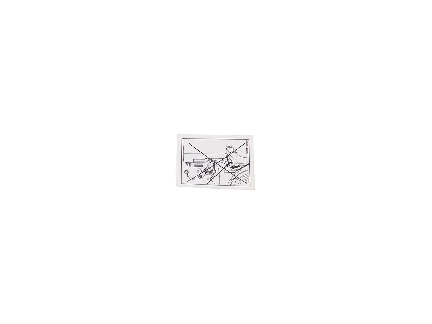 JLG Sticker 06041500 replacement part image