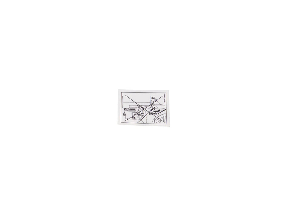 JLG Sticker 06041500 replacement part image