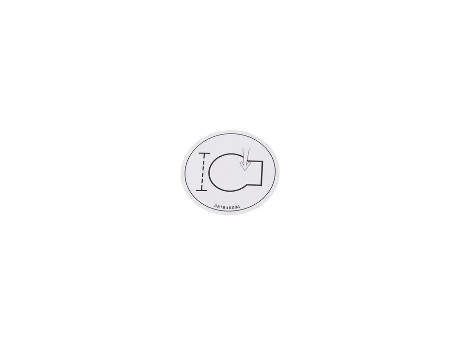 JLG Sticker 06164600 replacement part image