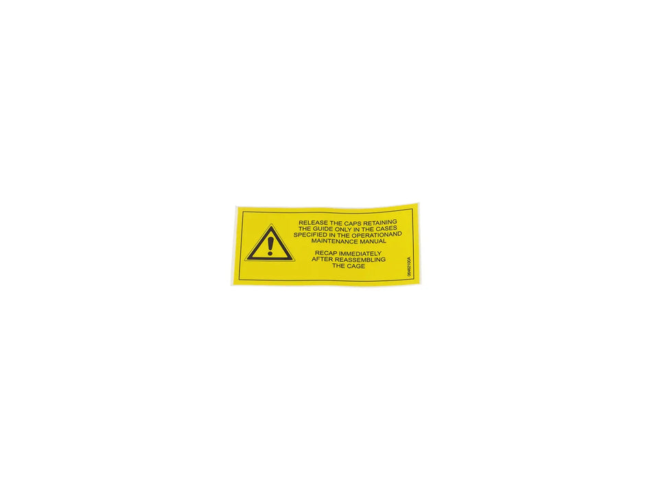 JLG Sticker 06462100 replacement part image