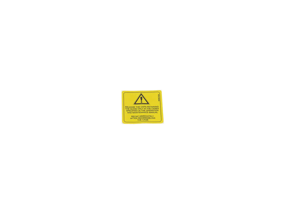 JLG Sticker 06462700 replacement part image