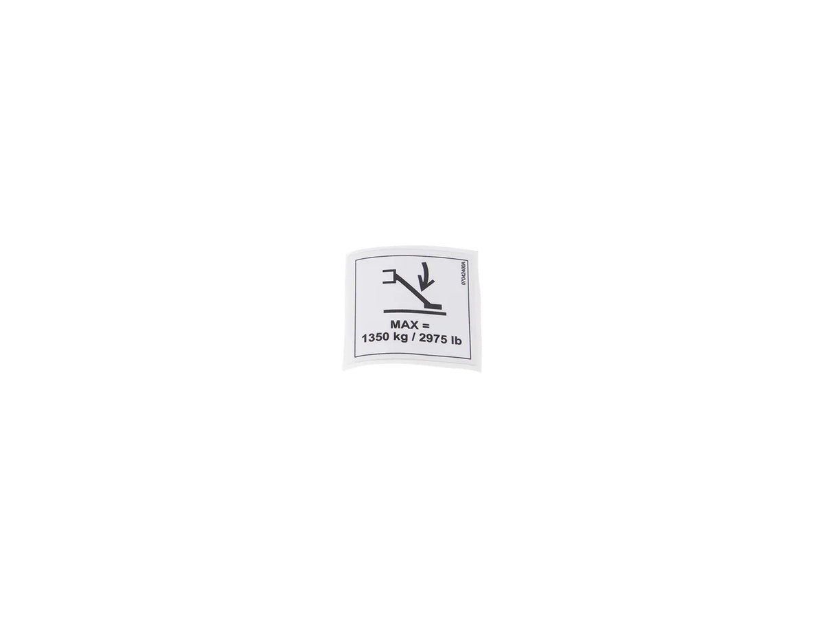 JLG Sticker 07042400 replacement part image