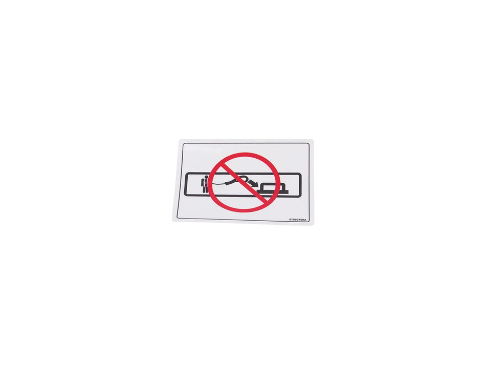 JLG Sticker 07050700 replacement part image