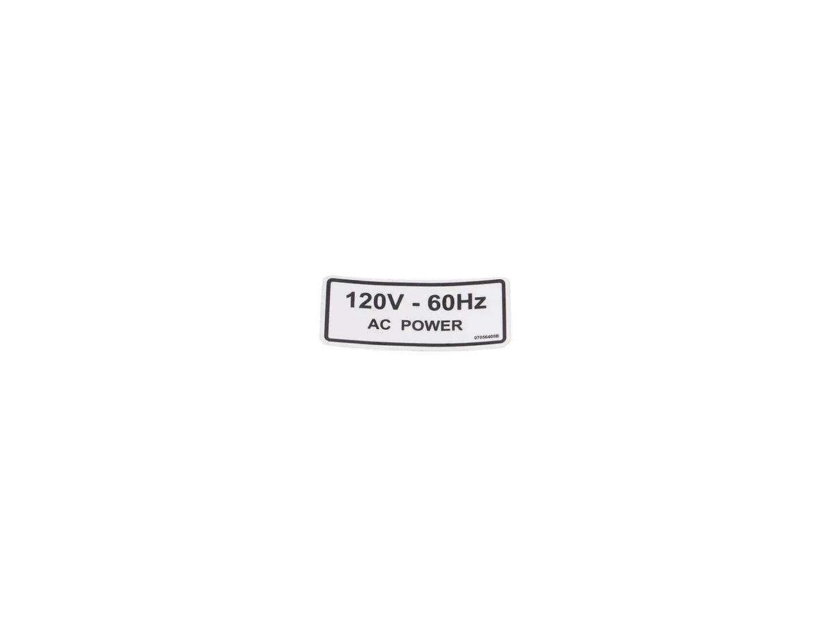 JLG Sticker 07056400 replacement part image
