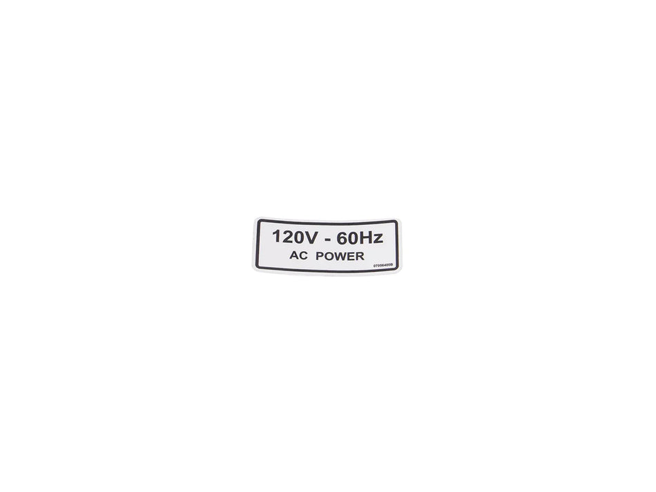 JLG Sticker 07056400 replacement part image
