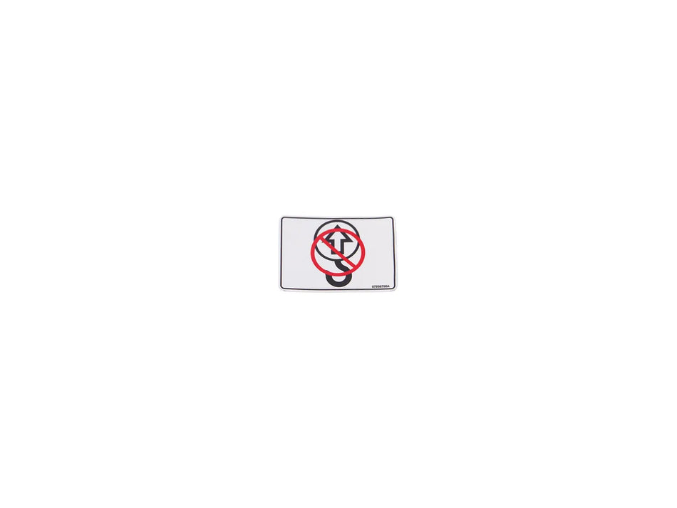 JLG Sticker 07056700 replacement part image