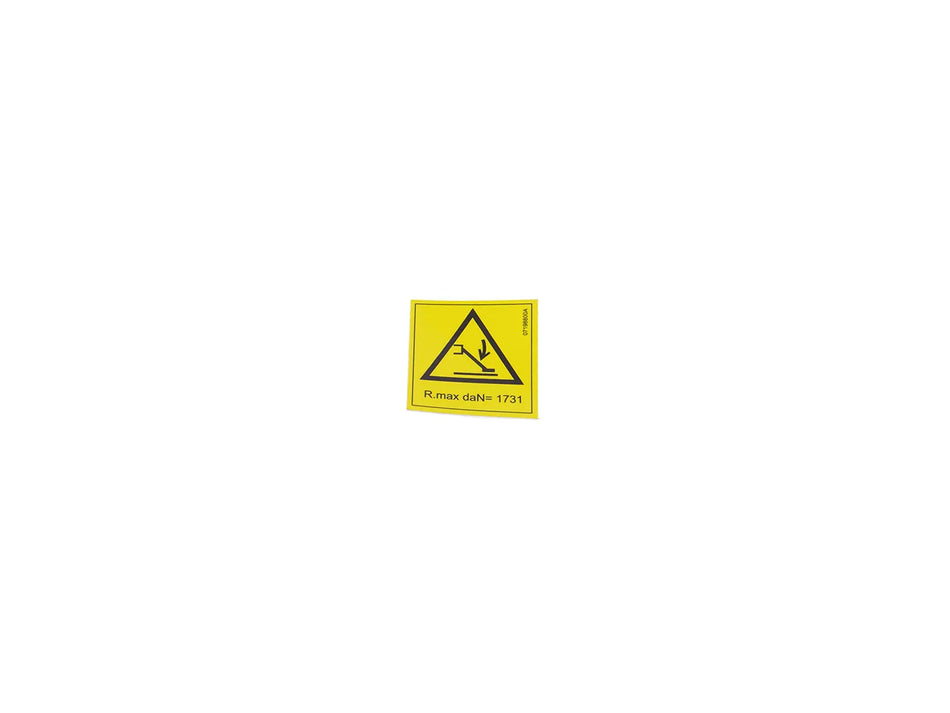 JLG Sticker 07198800 replacement part image