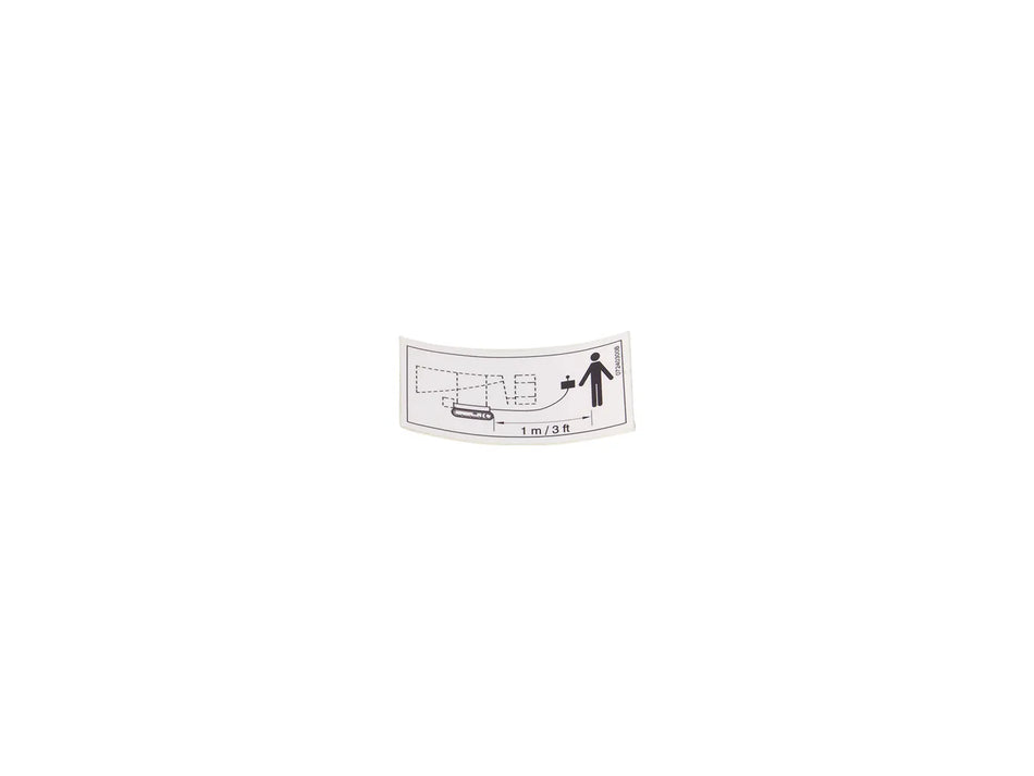 JLG Sticker 07240300 replacement part image