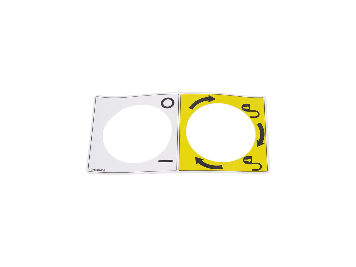 JLG Decal 07668200 replacement part image