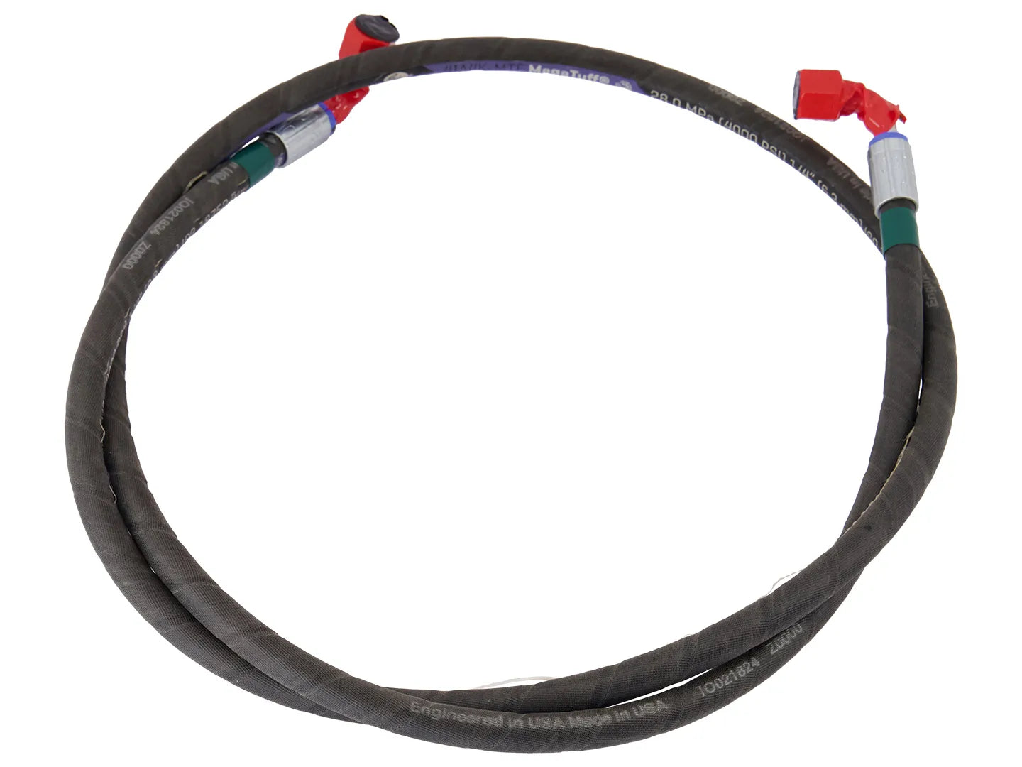JLG Hose Assemblyjib Cylinder To Divertor 08005800 replacement part image