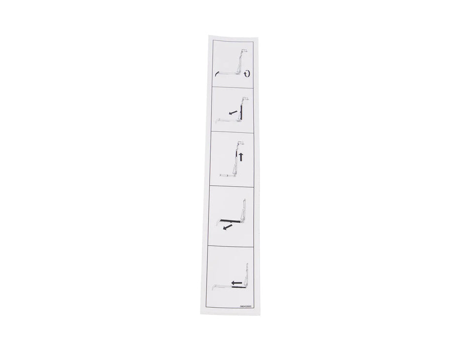 JLG Decalupper Boom Buttons 08042800 replacement part image