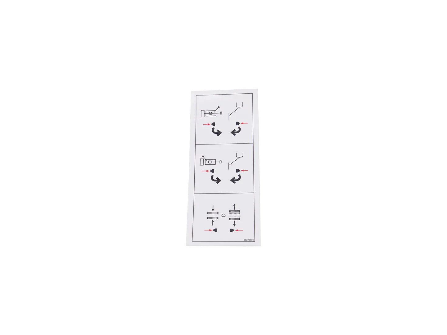JLG Decal2 08278900 replacement part image