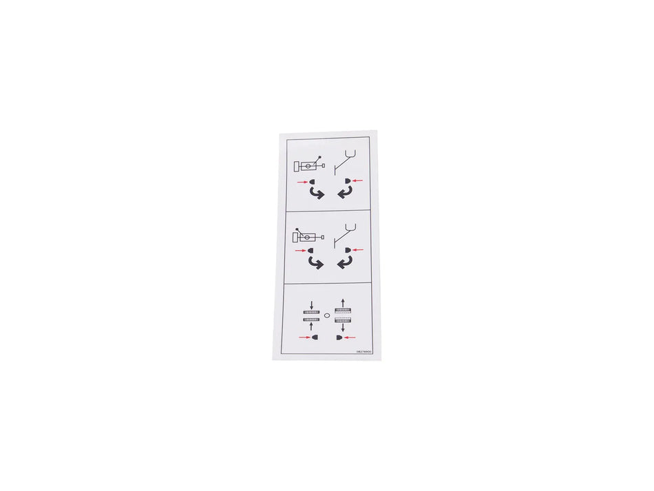 JLG Decal2 08278900 replacement part image