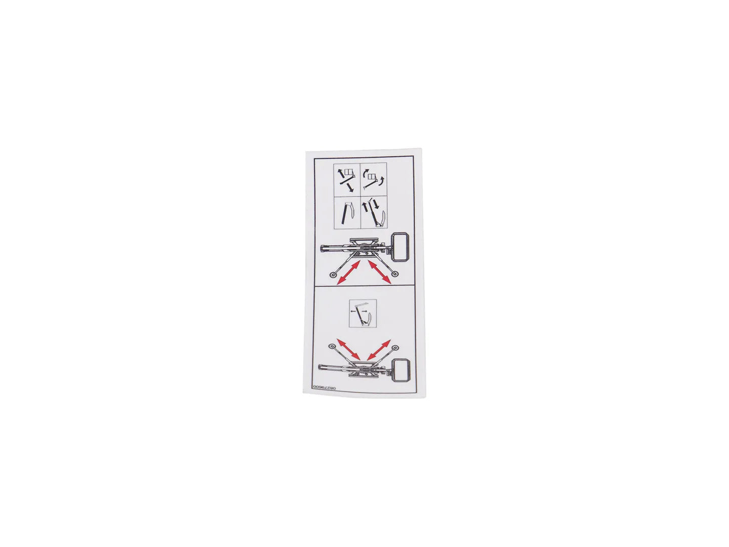 JLG Decal 08279600 replacement part image