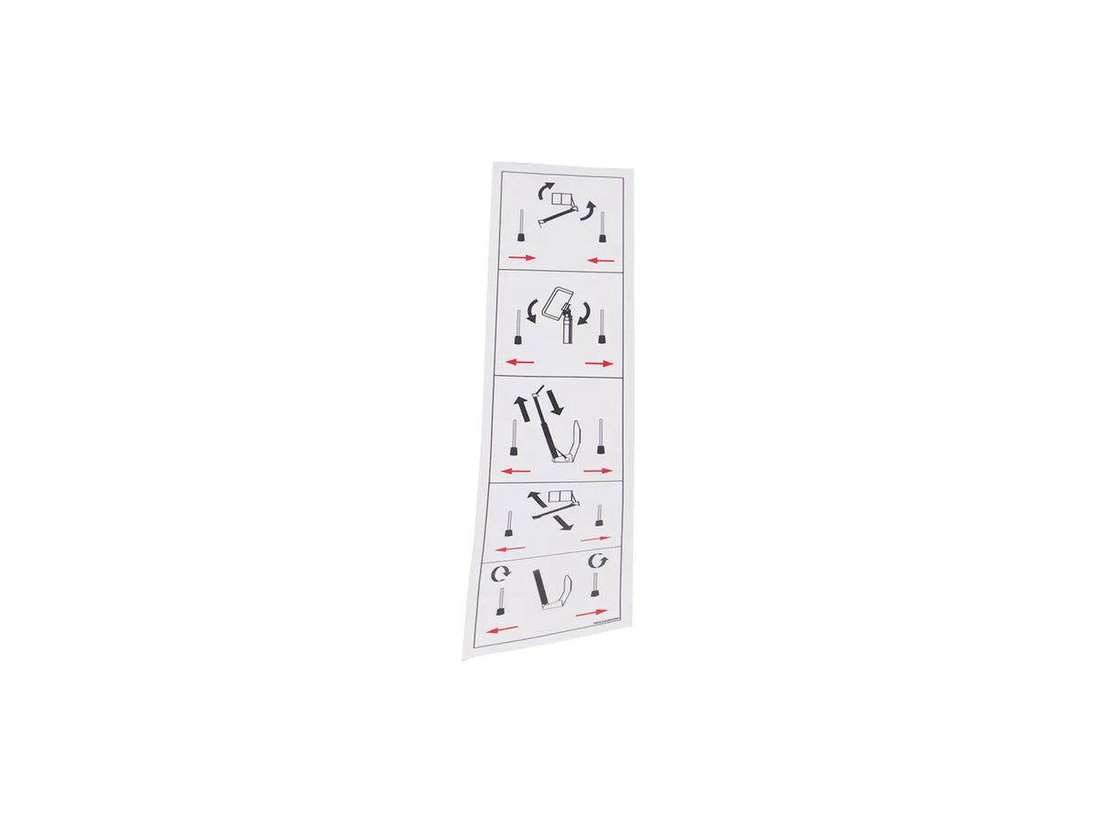 JLG Decaldecal 0843490099 replacement part image