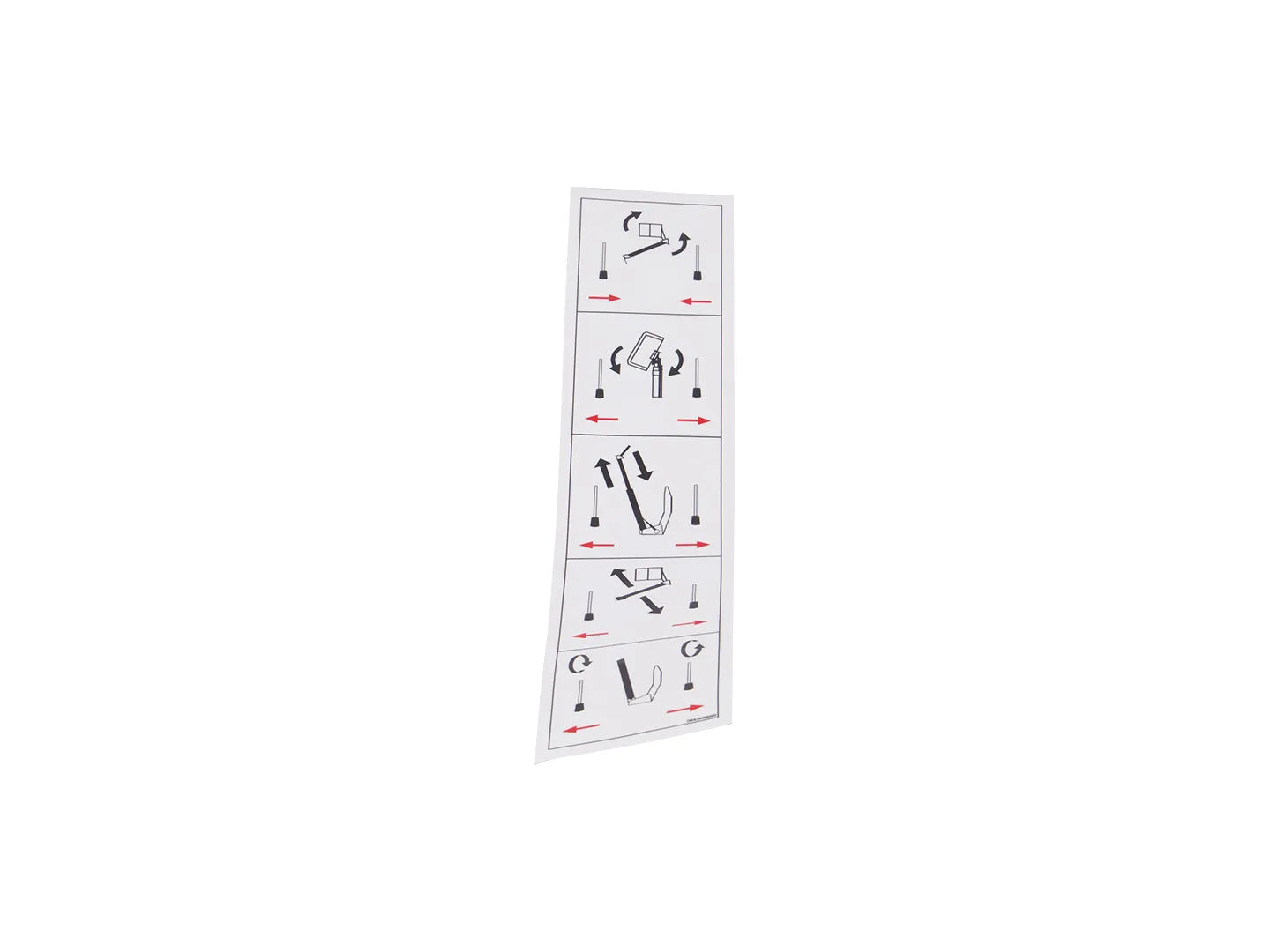 JLG Decaldecal 0843490099 replacement part image