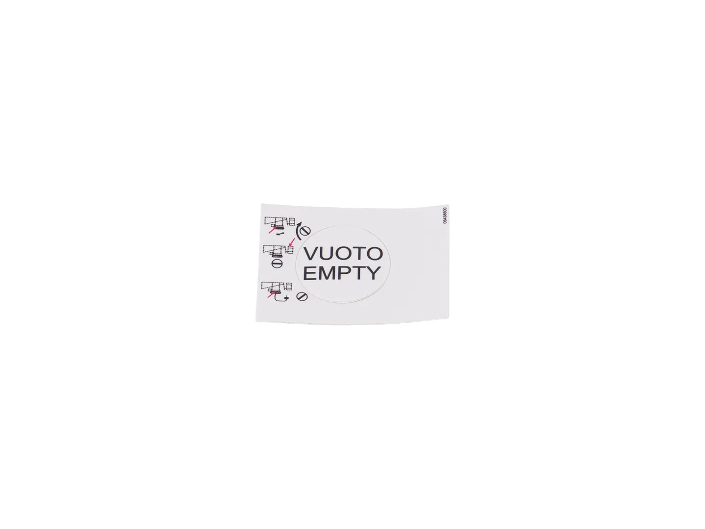 JLG Decal3 08438600 replacement part image
