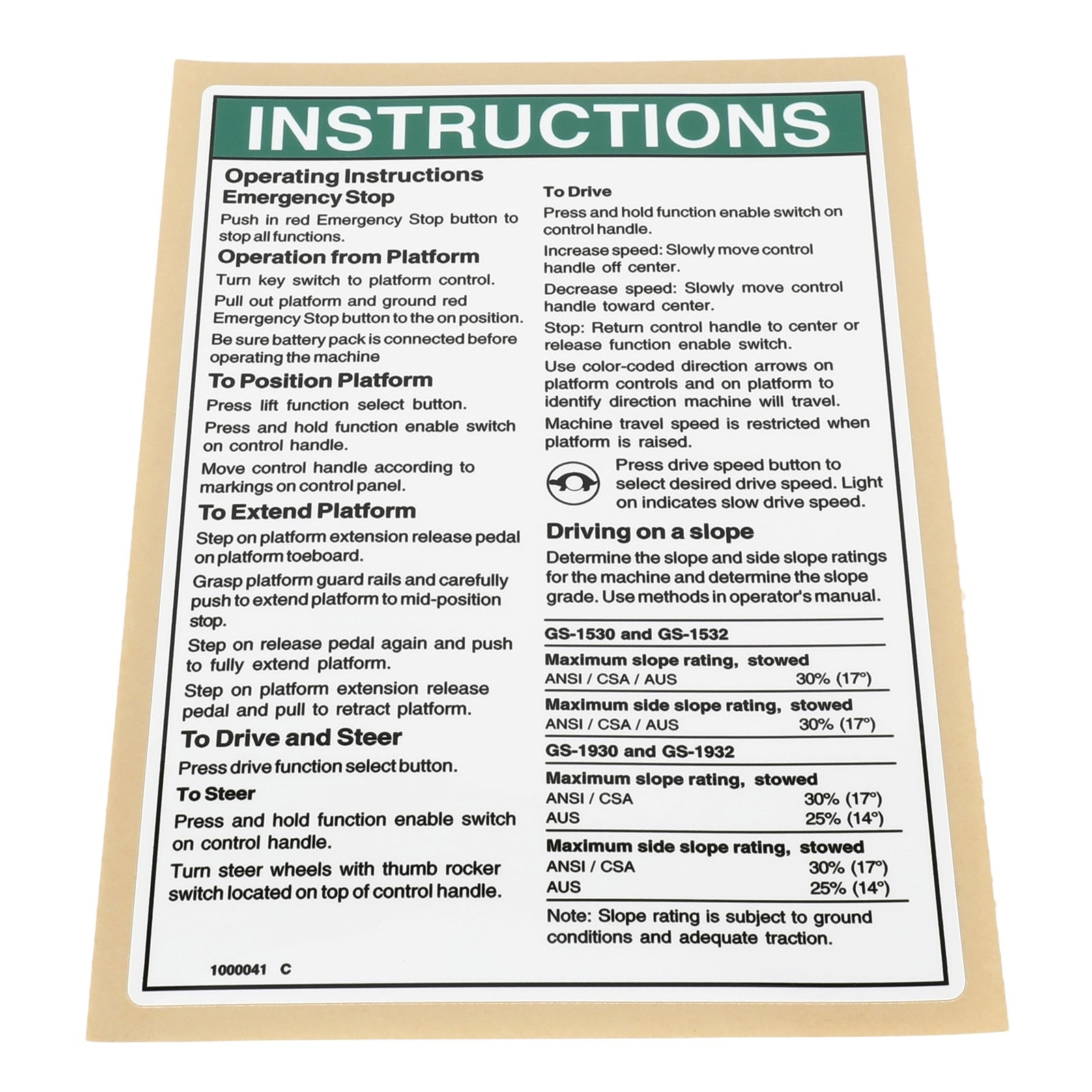 OEM Genie 1000041GT product image 2