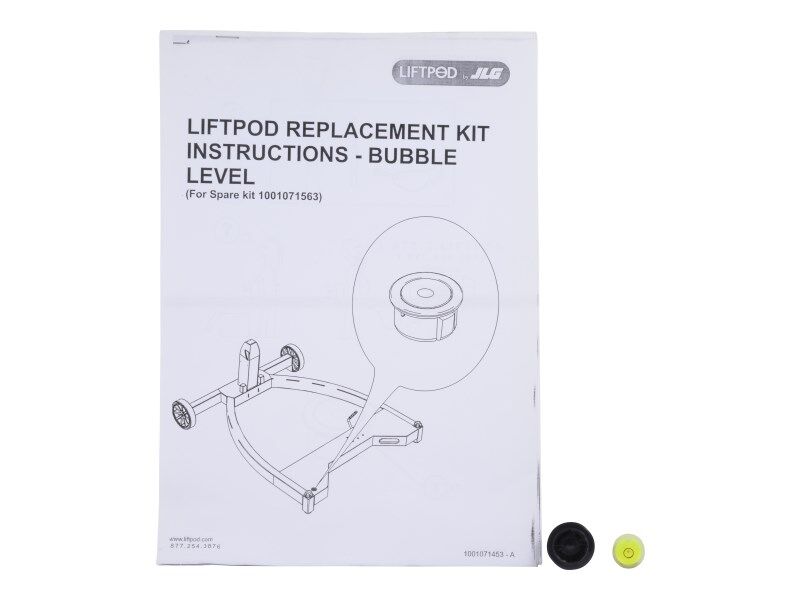 JLG Part # 1001071563 – Bubble Level Set