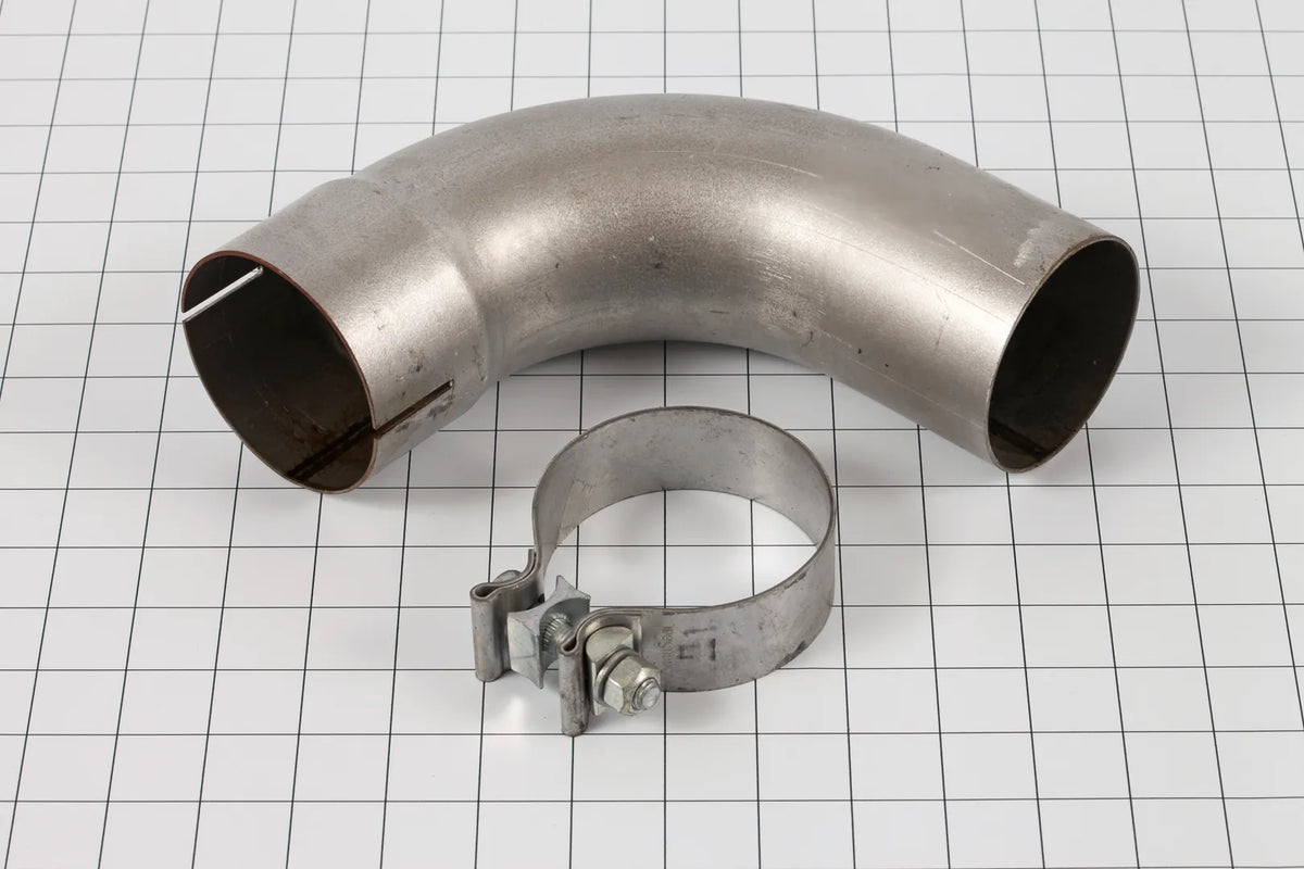 JLG Pipe Exhaust Wclamp 1001100044S replacement part image
