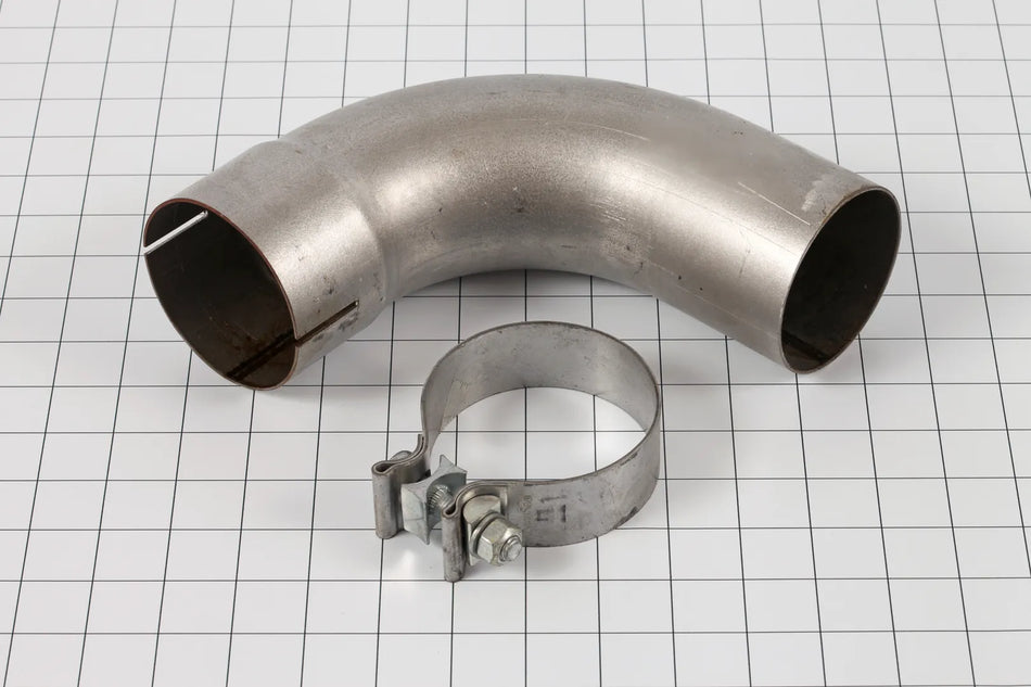 JLG Pipe Exhaust Wclamp 1001100044S replacement part image