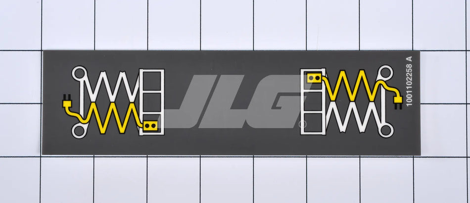 JLG Part # 1001102258 – Decal,ac Label