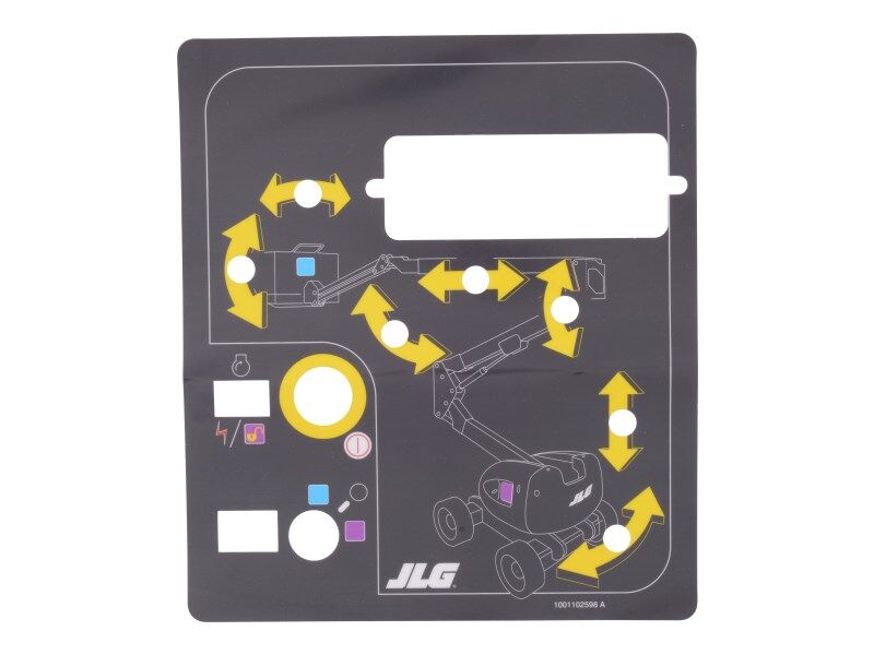 JLG Part # 1001102598 -  Decal