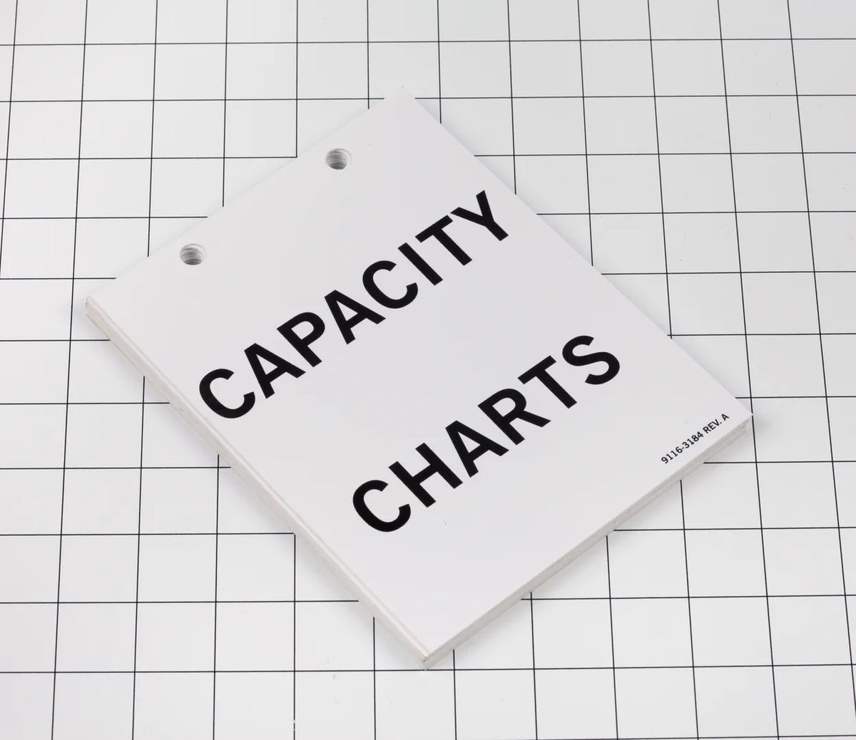 JLG Decalkit Load Chart 1001102721S replacement part image