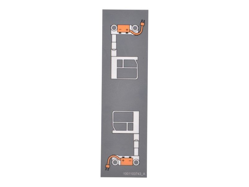 JLG Part # 1001103743 – Charger Label