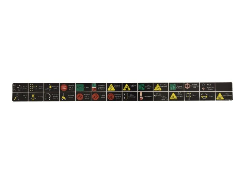 JLG Part # 1001108496 – Decal