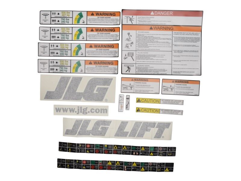 JLG Part # 1001108723 -  Platform Decal 860sj