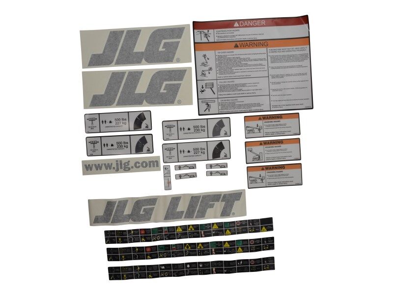 JLG Part # 1001108725 -  Platform Decal AJ-SJ