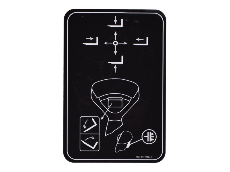 JLG Part # 1001109458 -  Decal