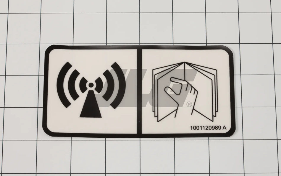 JLG Part # 1001120989 – Decal
