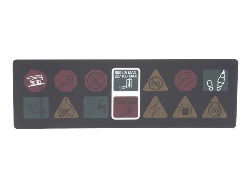 JLG Part # 1001121657 – Decal
