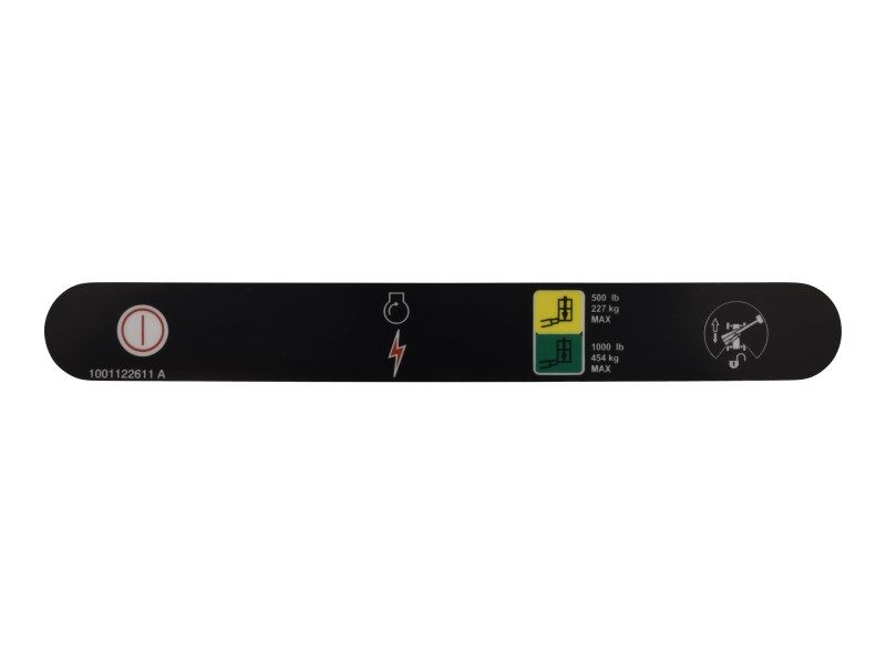 JLG Part # 1001122611 – Decal