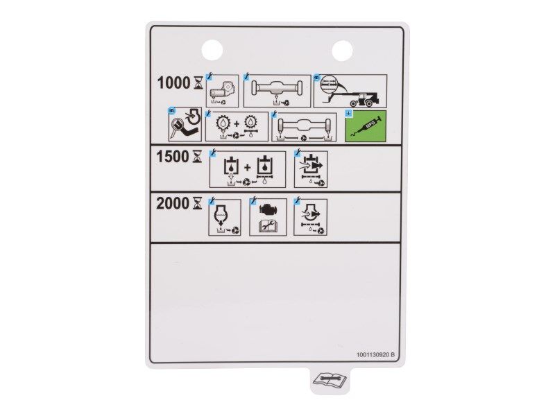 JLG Part # 1001130920 -  Decal