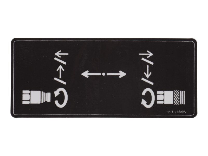 JLG Part # 1001131509 – Decal