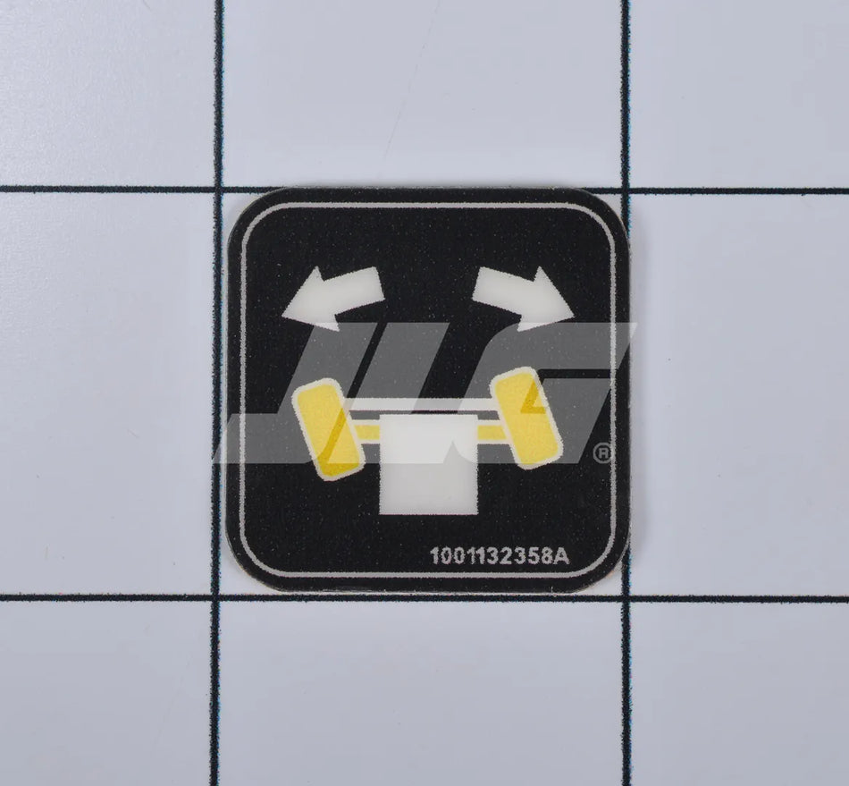 JLG Part # 1001132358 – Decal