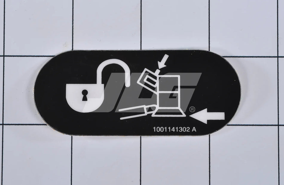 JLG Part # 1001141302 – Decal