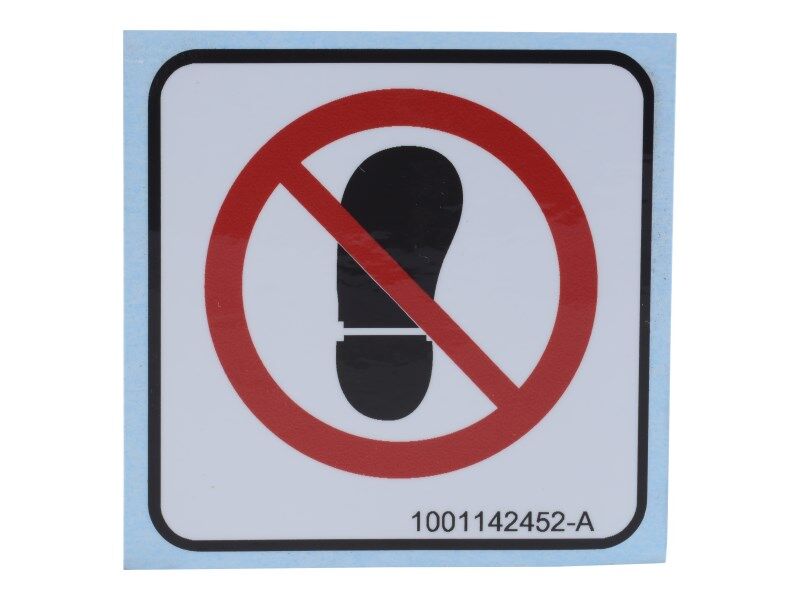 JLG Part # 1001142452 -  Decal,No Step