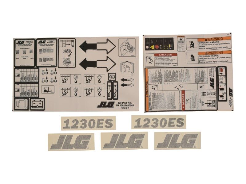JLG Part # 1001149794 -  Service Kit