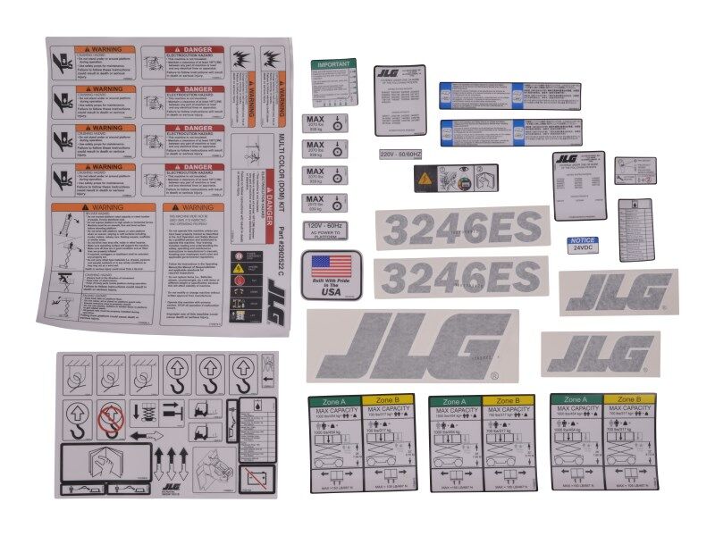 JLG Part # 1001149799 -  Kit