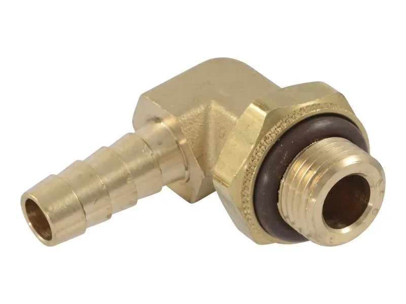 JLG Ftg Pipecodedbarbed 90 Deg 1001152489S replacement part image