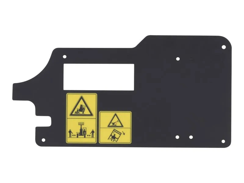 JLG Part # 1001158321 -  Decal, Overlay Right Hand ISO