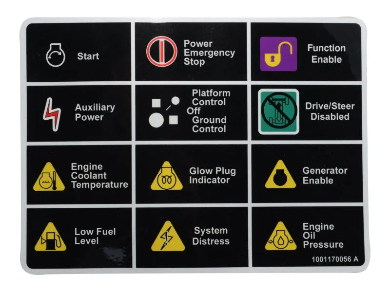 JLG Part # 1001170056 -  Decal