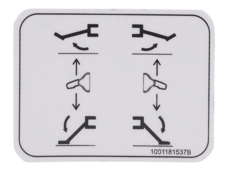 JLG Part # 1001181537 – Decal
