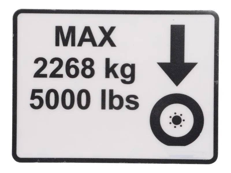 JLG Part # 1001182809 – Tire Load