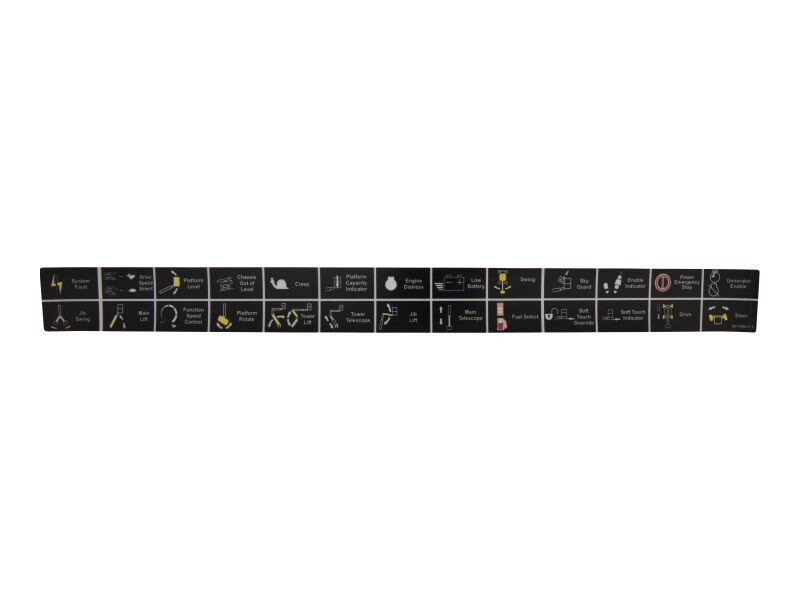 JLG Part # 1001196811 – Decal